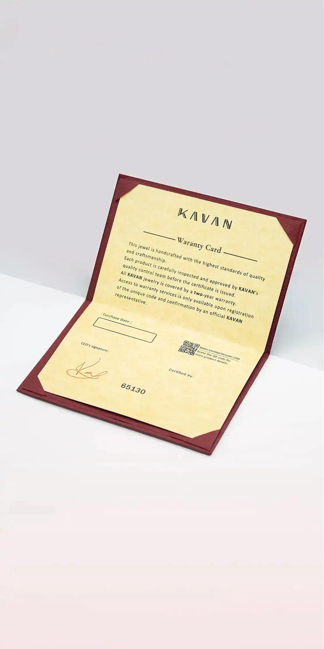 Warranty Card